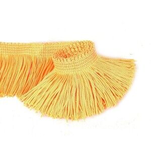 Vintage Conso Upholstery Trim 4” Act Chainette Fringe 18 Yards Dandelion D17